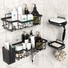 LEPHYON Shower Caddy 5 Pack | No Drilling Shower Organizer