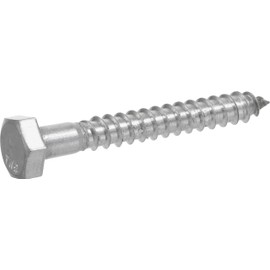 Hillman964608 Stainless Steel Hex Lag Screw 3/8" x 8"