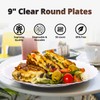 Oasis Creations Premium Hard Plastic Plate Set 50 x 9”