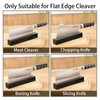 8'' Square Cleaver Knife Block, Knife Stand/Holder especialy for Square