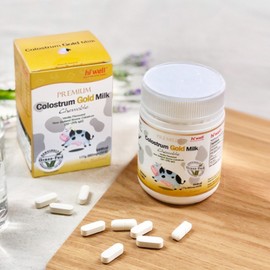 hiwel Hi Well Gold Colostrum Youth Adult Nutritional Supplement Gift 200 tablets / 하이웰 골드 초유 청소년 성인 영양제 선물 200정