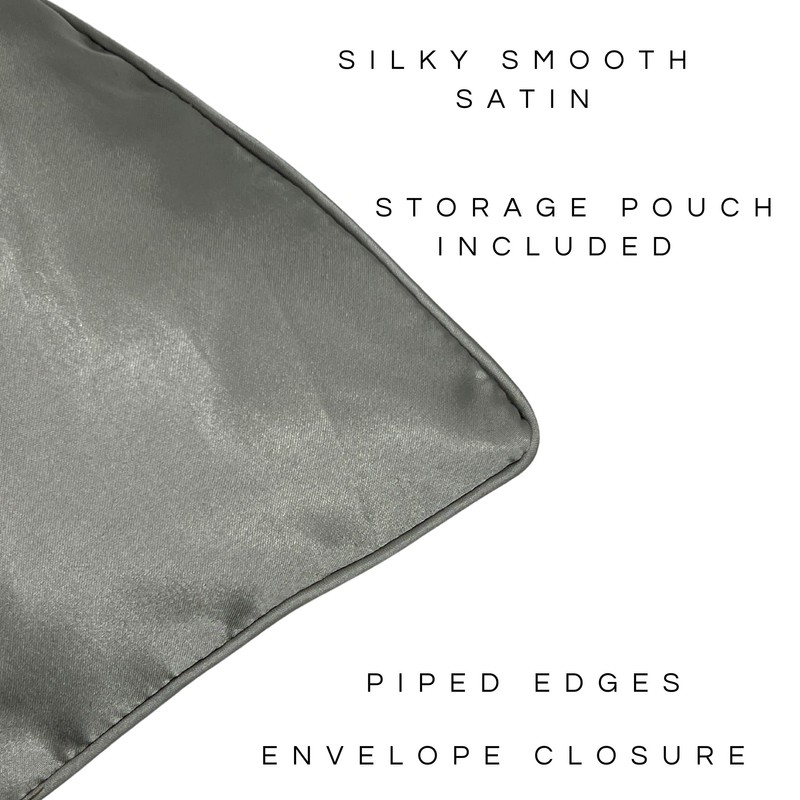 Curldo 100% Luxury Satin Vegan Pillowcase For Hair & Skin