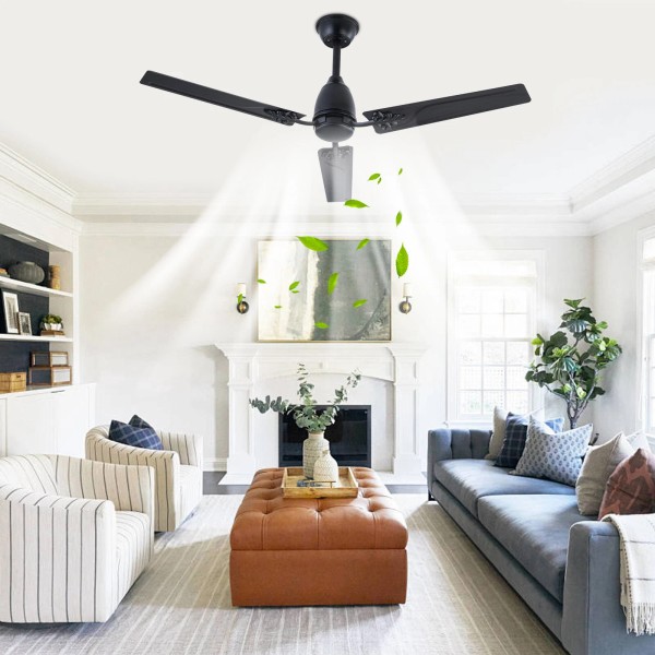 Ceiling Fan - 52 inch Ceiling Fan with Remote Control