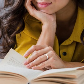 Truly Alpha Ceramic Rings for Women - Classic Wedding Rings for Men & Woman | 2mm, 3mm, 4mm, 6mm, 8mm Ceramic Ring Band | Ceramic Ring for Men | Wedding Bands for Her & Mens Rings | Mens Wedding Band, 7, Ceramic, No Gemstone