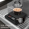 MAXUS Coffee Scale with IP65 Waterproof Design, USB Rechargeable 1000mAh