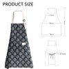 JEOPKO 1 PC PVC Apron For Women with Pockets, Cooking