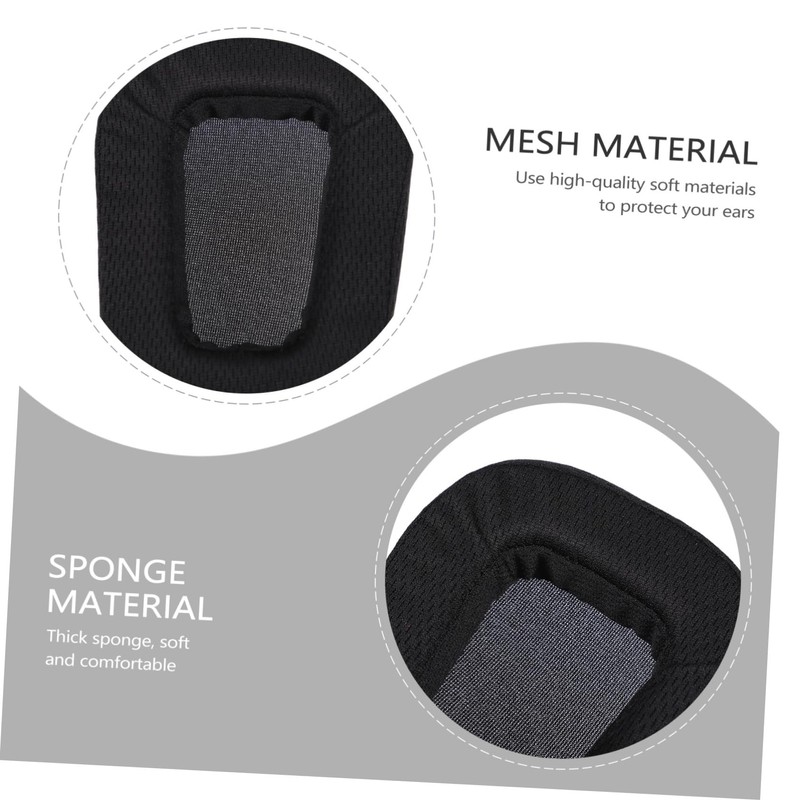 CAXUSD 2pcs Mesh Ear Pads Replacement Compatible Headsets and Comfortable