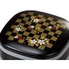 6.5 Curb Type Hors D 'oeuvres black checkered cherry seal with