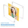 Sezanrpt 3 Pack Acrylic Picture Frames 3x3, 3 x 3