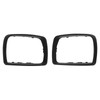 2PCS Car Rearview Mirror Frame Left Right Impact Resistant Protective