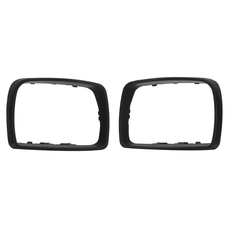 2PCS Car Rearview Mirror Frame Left Right Impact Resistant Protective
