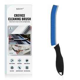 SXhyf Cleaning Brush - Hard Bristle Crevice Cleaning Brush, Multifunctional Gap Scrub Brush, Home Essentials, Bathroom Cleaner Tools for Household Use, Kitchen, Window, Faucets, Toilet, Grout, Car