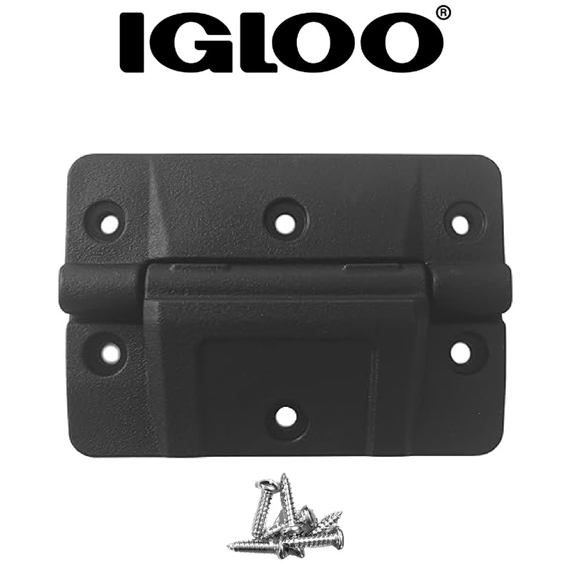 Igloo Cooler Oversized Mechanical Hinge for 150-165 QT Coolers, Black