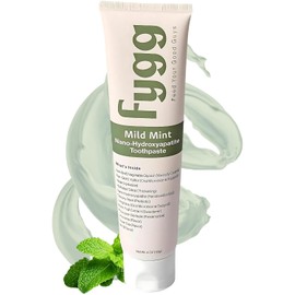 fygg- Fygg Pasta de Dientes Libre de Fluoruro, Nano Hidroxiapatita (Menta Suave) | Recomendado por Dentista para Remereral