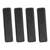 Alide 4PCS Roof Rail Clip Covers, GJ6A505A1 Black Rack Molding
