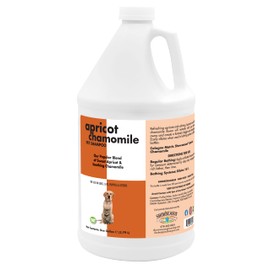 Apricot Chamomile Pet Shampoo 1 Gallon | Cruelty-Free | Paraben-Free | Biodegradable and Non-Toxic | Made in The USA