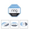 Durlo 10Pcs CCTV Doorbell Camera Sticker PVC Waterproof Ring Security