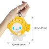 SUNHUIHN Cute Cartoon Keychain Taiyaki Plush Stuffed Key Chain for