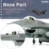 NUOTIE 1/100 F-16C Fighting Falcon Fighter Model Metal DieCast Aircraft