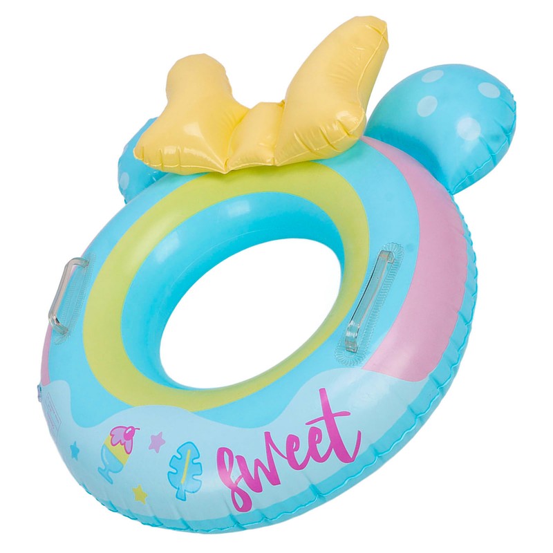 Kid Cute Cartoon Swimming Ring Children Beach Party Soft Inflatable