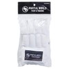 MARTIAL WORLD Knuckle-type Finger Gloves Open Finger PG38-L-WH White L