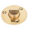 Marine Drain Plug Kit 25mm/1in Mounting Hole Bronze Mirror Polished