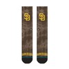 Stance 01003 PADRES DYE BROWN Socks, BROWN (01003), L