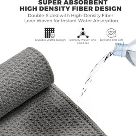 Handkerchiefs Sweat Absorbing Handkerchiefs Microfiber Sweat Towel for Gym, Yoga Towel for Home Gym, Workout Towels Daily Use Sweat Towel for Men & Women 12 Inch x 12 Inch, 5 Pack