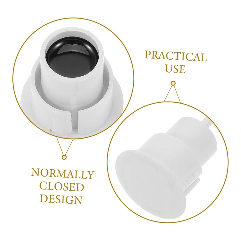 TEHAUX Door Open Alarm Magnetic Sensor for Window Door Security