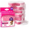 Spongables Pedi Scrub Foot Exfoliating 5+ Wash Travel Sponge, Lavender,