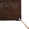 Stansport Light-Duty Rip-Stop Tarp 8' x 10' - Brown (U-810)