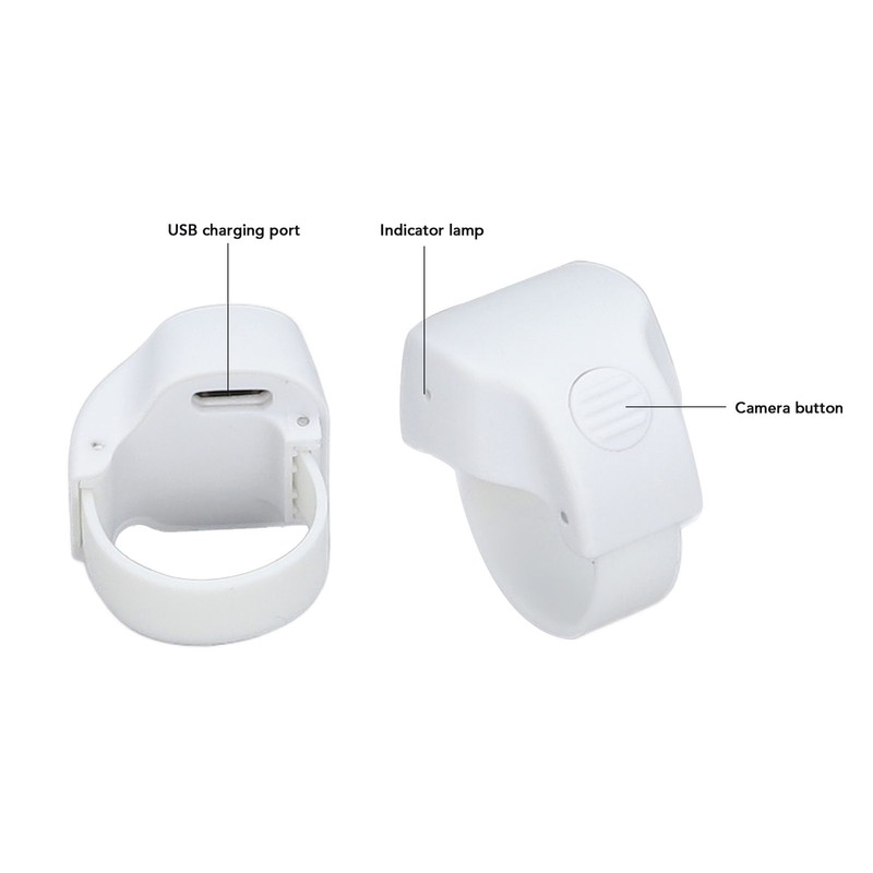 Camera Remote Control Ring BT Portable Smart Ring Controller for