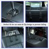 Amooca Headrest Hooks for Car Adjustable 4 Pack Vehicle Seat