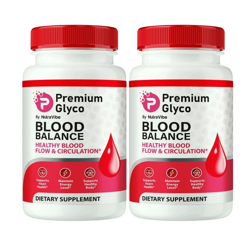 Premium Glyco 2-Pack Premium Glyco Capsules, Premium Glycol Blood Balance