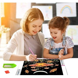 2 Pack Diamond Painting Kits for Adults - Diamond Art Kits with Accessories & Tools,Butterfly Skull Flower Eye 5D Paintings with Diamond Dots Full Drill Gem Art,DIY Gift and Home Decor 12 x 16inch