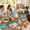 100 Pcs Beach Tableware Set Serves 25 – Disposable Ocean