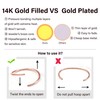 Thin Nose Rings Hoops for Women/Men,Tiny Small Gold Nose Rings