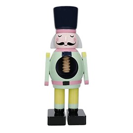 KitchenCraft KCXMNUTMAN Nutcracker Collection Wooden Nut Cracker, Male, Gift Tagged, Wood, Mixed