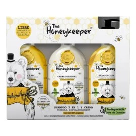 Kit The Honeykeeper Shampoo 3 En 1 Y Crema 700ml C/u