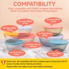 2 Pack Silicone Replacement Lids Only Fit for Pyrex 7401-S