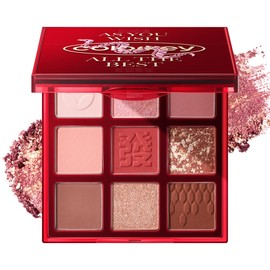 COLORKEY Fortune Snake Limited Nine-color Eyeshadow Palette 01 Gold Absorbing Fortune Snake，Matte and Shimmer, Long-Lasting, Water-Resistant, No-Fallout