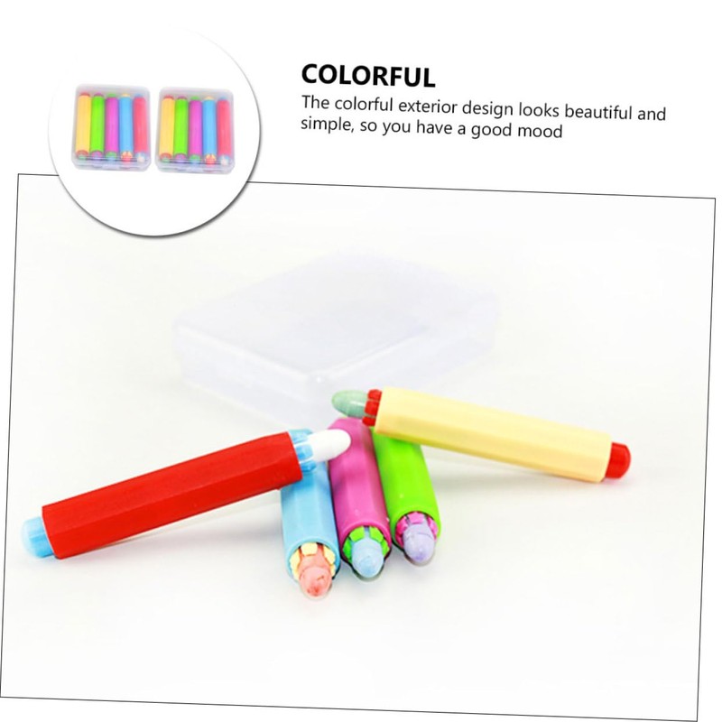 MAGICLULU 2sets Chalk Holder Practical Chalk Cover Clips for Teachers