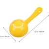 2Pcs Yellow Rice Paddle Scoop Mold for Rice Ball Making,Non-Stick
