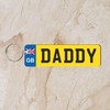Pixie's Gifts Custom License Plate Keychain - Wooden Number Plate