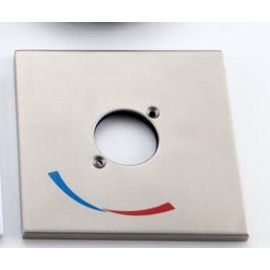 Esnbia Brushed Nickel cover board for valve - S145