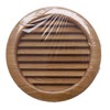La Ventilazione LGRS125QL Ventilation Grille Round Painted Oak Diameter 140