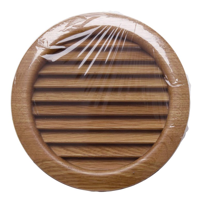 La Ventilazione LGRS125QL Ventilation Grille Round Painted Oak Diameter 140