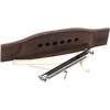 Swhmc 6 String Adjustable Rosewood Bridge Acoustic Guitar Saddle Nut