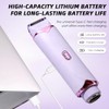 2-in-1 Electric Razor for Women, Portable Travel Size