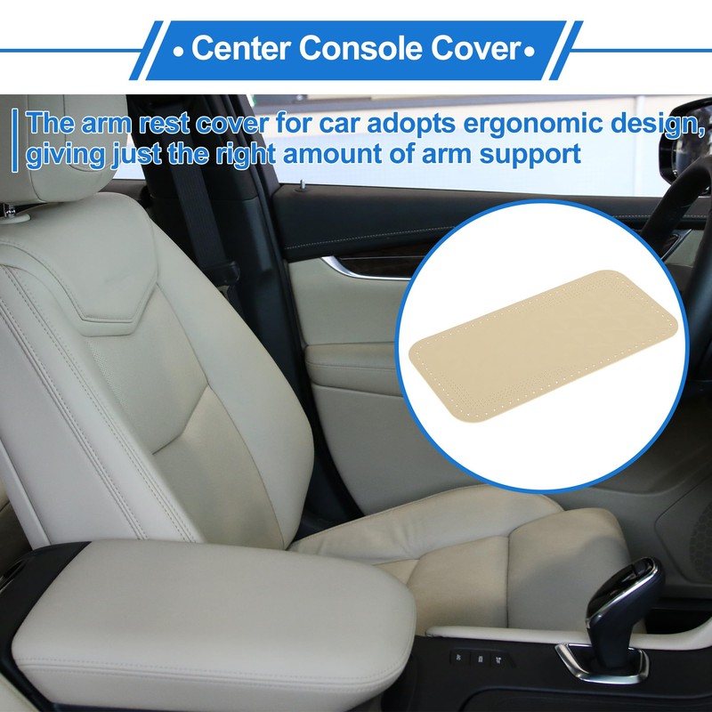 VekAuto Car Center Console Cushion Pad 12.59"X6.29" Center Console Cover